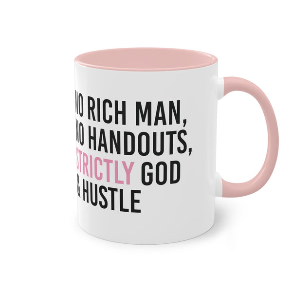 NO RICH MAN COLORED Coffee Mug, 11oz