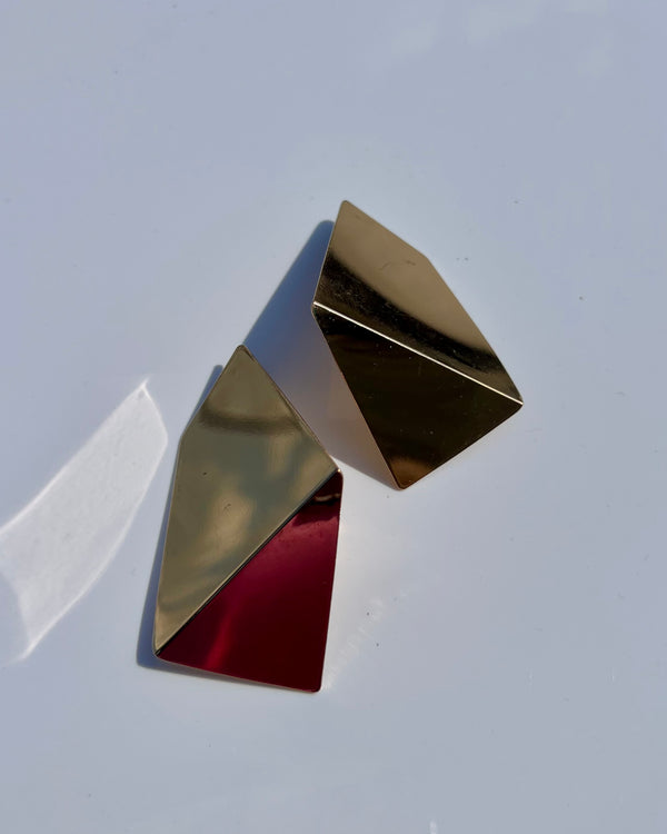 PENTAGON SHAPED EARRINGS