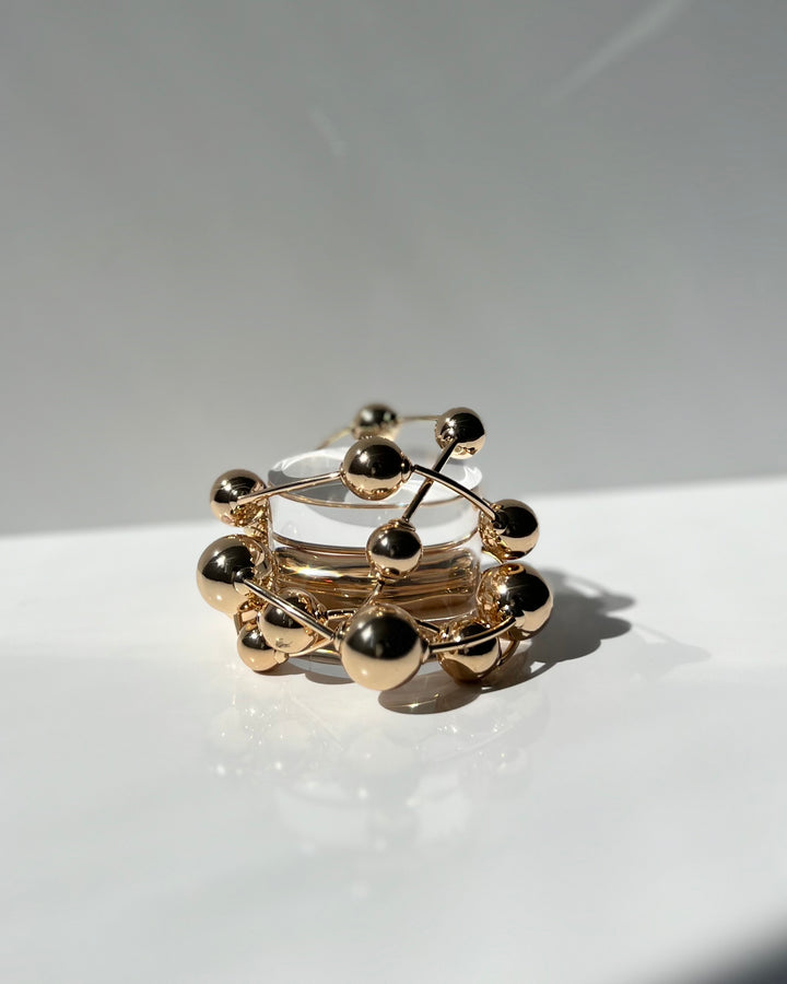 Elastic Ball Detail Bracelets - Stackable Accessories