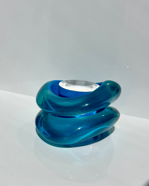 3D Acrylic Chunky Bangles for Women 