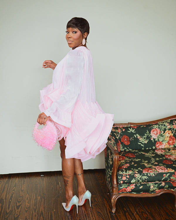 statement dress Party Dresses with Statement Sleeves