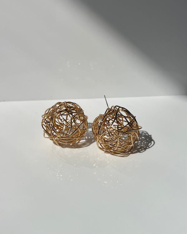 HANDMADE WIRED EARRINGS