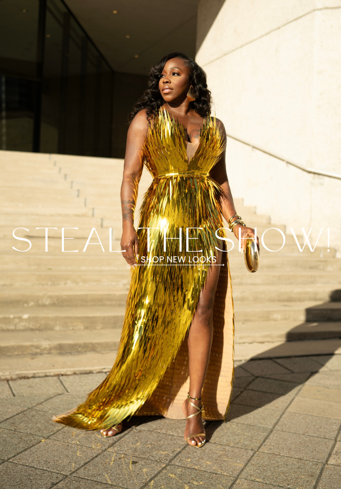 LOOK 1095 ASYMMETRICAL KHAKI DRESS